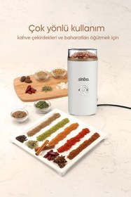 Resim SİNBO SCM -2980 KAHVE VE BAHARAT ÖĞÜTÜCÜ 