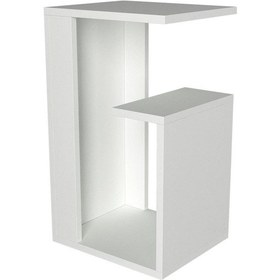 Resim Dekorister Sister Koltuk Yan Sehpa Beyaz 