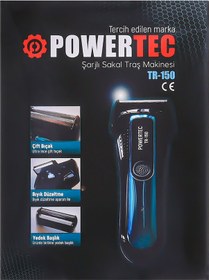 Resim Powertec TR-150 Günlük Tıraş Makinesi 