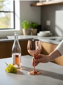 Resim Bakır Şarap Bardak 500 Ml 