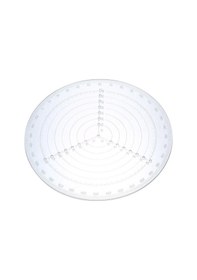 Resim Jms Yuvarlak Merkez Bulucu Pusula Şeffaf Akrilik Daire Ölçer 