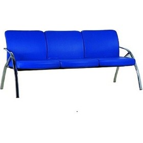 Resim Dekormila Egal Üçlü Bekleme Koltuğu Mavi 