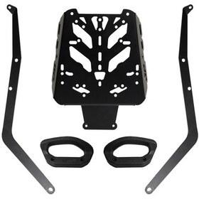 Resim Gp Kompozit Peugeot Pm-01 2023-2025 Uyumlu Arka Çanta Demiri Siyah 