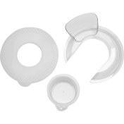 Resim Kitchenaid 4.5-5 Quart Tilt-Head Stand Mikserleri Için, Güvenli Döküm Kalkanı ve Mikserler Kaplar Mikser Splatter Koruma Kapakları (Yurt Dışından) 
