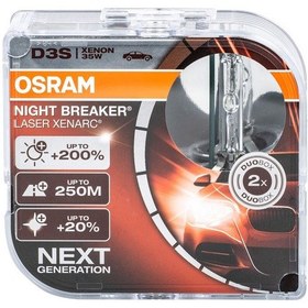 Resim D3S Osram Ampul 35W Hcb2 %200 Fazla Işık Gucu Night Breaker Laser 