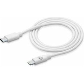 Resim Cellularline Usbc iOS Uyumlu Lightning 120 Cm Şarj Ve Data Kablosu Mfı 