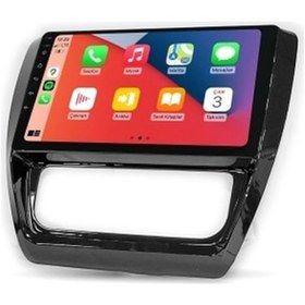 Resim Volkswagen Jetta 2011-2021 8gb Ram 64gb Hafıza 8 Çekirdek Carplay Kamera Android Multimedya 9" 