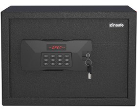 Resim Insafe ISSASC25 Lcd Ekranlı Orta Boy Çelik Kasa - Para Kasası - Değerli Eşya ve Mücevher Kasası 