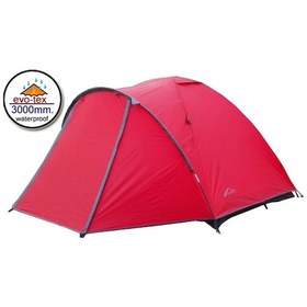 Resim Evolite Excamp 2 Pro Çadır - 4 Mevsim 2 Kişilik E-9209 Kırmızı 