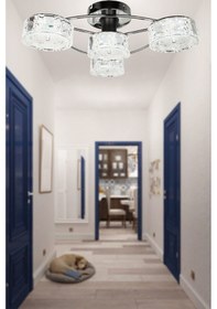 Resim Begüsa Valenta 4.lü Avize Krom Kaplama 