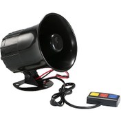 Resim Springsun 12v Araçlı Üç Farklı Sesli Hoparlör - 105-115db Yüksek Ses, Güçlü Uyarı, Araba-motosiklet-gemi Uyumlu, Kolay Kurulum 