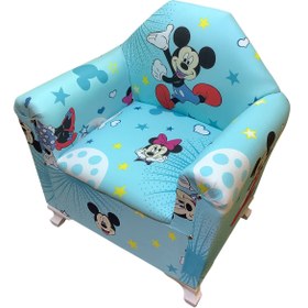 Resim LR MC MAUS MAVİ çocuk koltuğu - tekli çocuk berjeri 