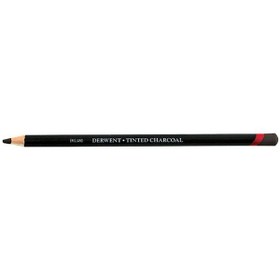 Resim Derwent Tinted Charcoal Renkli Kömür Füzen Kalem Tc19 Burnt Earth 