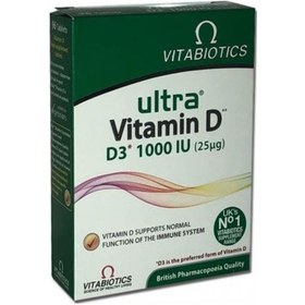 Resim Vitabiotics Ultra Vitamin D3 1000Iu 96 Tablet 