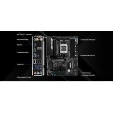 Resim Asrock X870 Pro-A Wifi Am5 Atx Hdmı/usb-C Ddr5 Perakende 