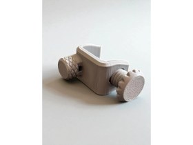 Resim 3D Baskı Masa Kablo Tutucu - Tekli & Üçlü | 3 cm ve 4 cm Masa Kenarı Uyumlu 