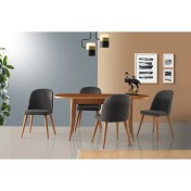 Resim VRL Sorite Oval Masa Tuna Sandalye Takımı 