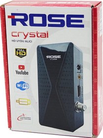 Resim Rose Crystal Full Hd Uydu Alıcısı 1080p - Hdmı - Wifi - Av - Youtube 4987 