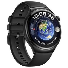 Resim RW32 Watch 4 Pro Curved Amoled Ekran Android İos HarmonyOs Uyumlu Akıllı Saat Siyah 