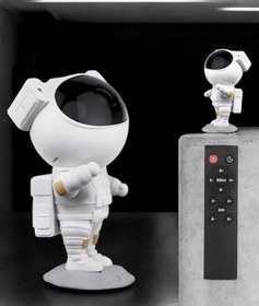 Resim pazarella Çocuklara Özel Projeksiyon Astronot Lamba Speaker Sevimli 
