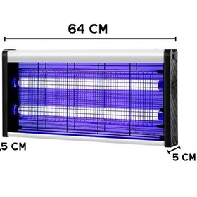 Resim 20w Elektrikli Uv Sinek Kovucu Sinek Öldürücü Ve Kovucu Uv Mor Işık 110v-240v Yüksek Etkili Iz 