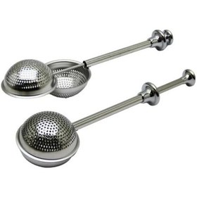 Resim Paslanmaz Çelik Pratik Çay Süzgeci Çok Renkli 