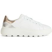 Resim Geox Beyaz-Gümüş Kadın Deri Sneaker D SPHERICA EC4.1 C 