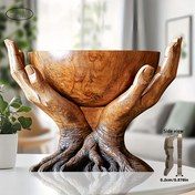 Resim 2D Düz, 2D Bohem Tarzı Akrilik Ahşap Desenli El Heykeli, Ev ve Ofis Dekoru için Doğal Sanat Tasarımı, Sanat Tutkunları İçin Mükemmel Hediye, Güç Gerektirmez, Detaylı Dizeler ve Kök Dokusu, Masaüstü Sergi Parçası, Fantezi Esintili Süs, Zarif İşçilik, 11 Kutlama İçin Uygun, 2D Düz 
