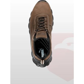 Resim Puma Safety Condor Low S3 Src Esd Çelik Burunlu Nubuk Deri Iş Güvenliği Ayakkabısı Kahve Unisex Pro+ 