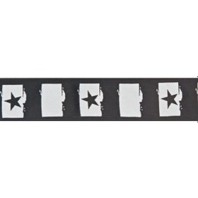 Resim Planetwaves 50C01 Gitar Askısı Dokuma Yıldız-Siyah Beyaz 