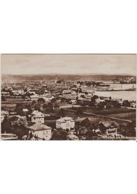 Resim Almanya Baden-württenberg - Konstanz Am Bodensee Siyah-beyaz Eski Kartpostal 1940lar 50ler. 