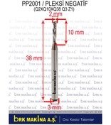 Resim BRK MAKİNA PLEKSİGLAS PRESS DOWN KARBÜR FREZE (2 MM) 