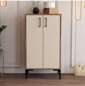 Resim Variant Prag Ayakkabılık - Ceviz / Krem 