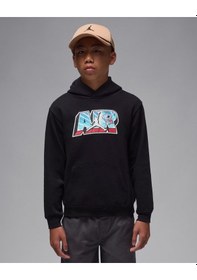 Resim Nike Nıke Jordan Jdb Aır Postcard Po-hoodıe Erkek Çocuk Sweatshirt 95f160 95f160 023 023 
