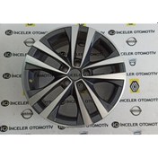 Resim 403007371R Koleos 18'' 17'' Aliminyum Celik Jant Jant Mais 