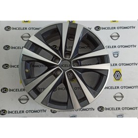 Resim 403007371R Koleos 18'' 17'' Aliminyum Celik Jant Jant Mais 