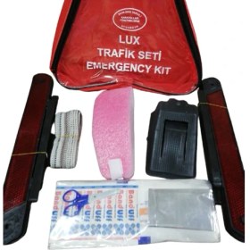 Resim Erka Otomotiv Tüv Uyumlu 4 Yıl Yangın Söndürme Cihazlı Trafik Seti 