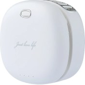 Resim Zsykd Asılı Boyun Küçük Fan USB Şarj Edilebilir Mini Taşınabilir Fan Beyaz (Yurt Dışından) 
