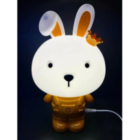 Resim Doğan Hediyelik Tavşan 3 Kademe LED Işıklı Çocuk Masa Gece Lambası-3d Galaxy Kuromi Hello Kitty Sevgili Oyuncak 