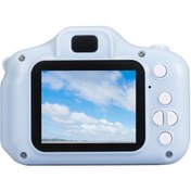 Resim Springsun Fotoğraf Ve Video Çekmek İçin Çocuk Dijital Kamerası, 32 Gb Hafıza Kartına Sahip Çok İşlevli Mini Kamera, Mavi 