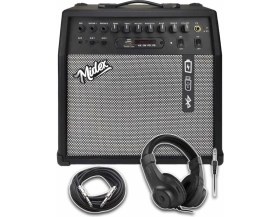 Resim Hype Store MGA-50HD Elektro Gitar Amfisi 50 Watt USB Bluetooth Şarjlı 4 Girişli (Kulaklık ve Kablo Dahil) 