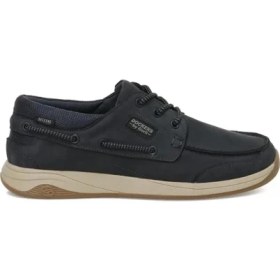 Resim Dockers by Gerli Dockers 238588 FX Lacivert Erkek Hakiki Deri Ayakkabı 