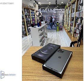 Resim Apple iPhone 12 Pro Max İkinci El TR | 128 GB | Gri 