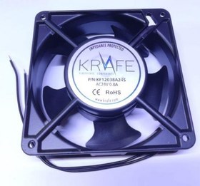 Resim Fan 24v AC Plastik Kanat 120x120x38-2 ( AC ) Krafe 