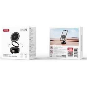 Resim Xo C177 Vakumlu Manyetik Araç Telefon Tutucu 360 Döner, Ayarlanabilir Güçlü Vantuzlu Stand 