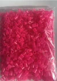 Resim Dr.Yontuç Ütüyle Yapışan Boncuk Yedek 60 gr Ütü Ile Yapışan (FOSFORLU PEMBE) 