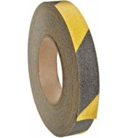Resim Sarı Siyah Merdiven Ve Zemin Kaydırmaz Kaymaz Bant 25Mm X 25Mt (164493857) 