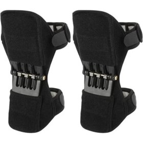 Resim Xinh Ortak Destek Diz Pedleri Ribound Güç Bacak Diz Booster Brace Destek Sabitleyici Asansör Korumak Ekipman Diz Brace Desteği (Yurt Dışından) 