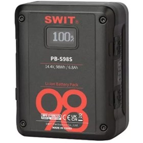 Resim SWIT PB-S98S 14.4V 98Wh Dual D-Tap Heavy-Duty Digital Battery (V-Mount) 