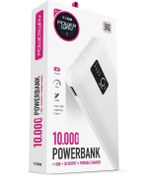 Resim POWERWAY TX108 10000 MAH SİYAH GÖSTERGELİ EKSTRA KABLOLU 4 ÇIKIŞLI POWERBANK POWERWAY TX108 10000 MAH SİYAH GÖSTERGELİ EKSTRA KABLOLU 4 ÇIKIŞLI POWERBANK